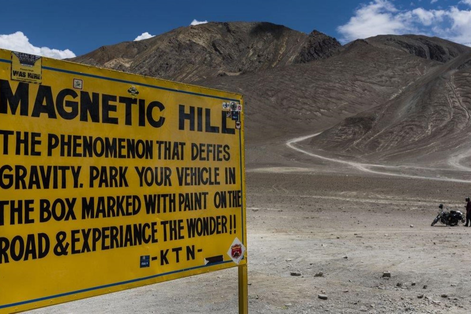 Magnetic Hills Ladakh